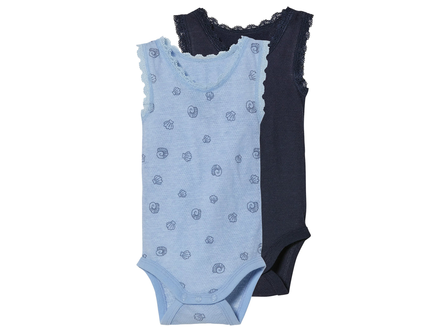 Body BIO për vajza bebe, 2 copë 74/80 lupilu®