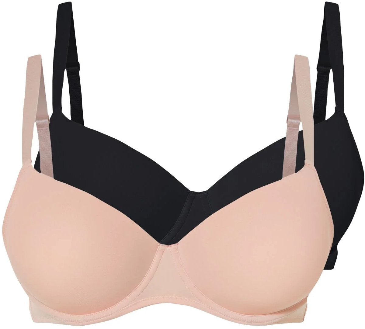 esmara® Sytjena për Femra - Set 2 Copë (85D, E Zezë / Bezhë)