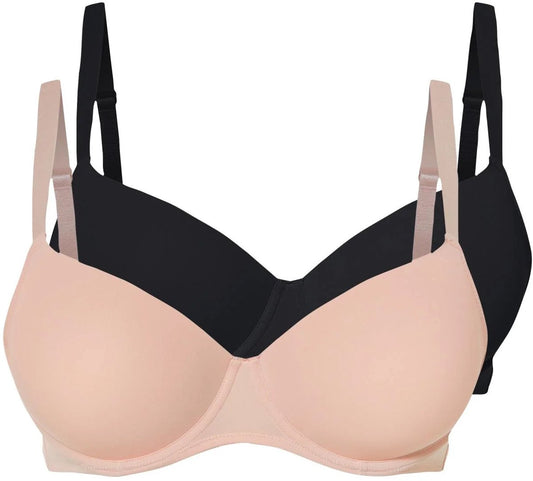 esmara® Sytjena për Femra - Set 2 Copë (85D, E Zezë / Bezhë)