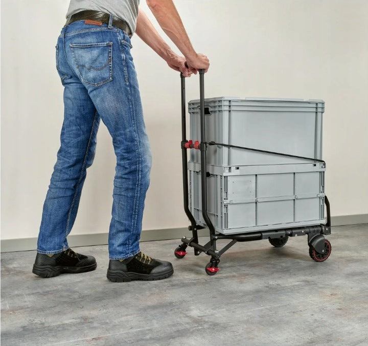Karrocë transportuese dhe karrocë dore 2-në-1, e palosshme, 150 kg PARKSIDE