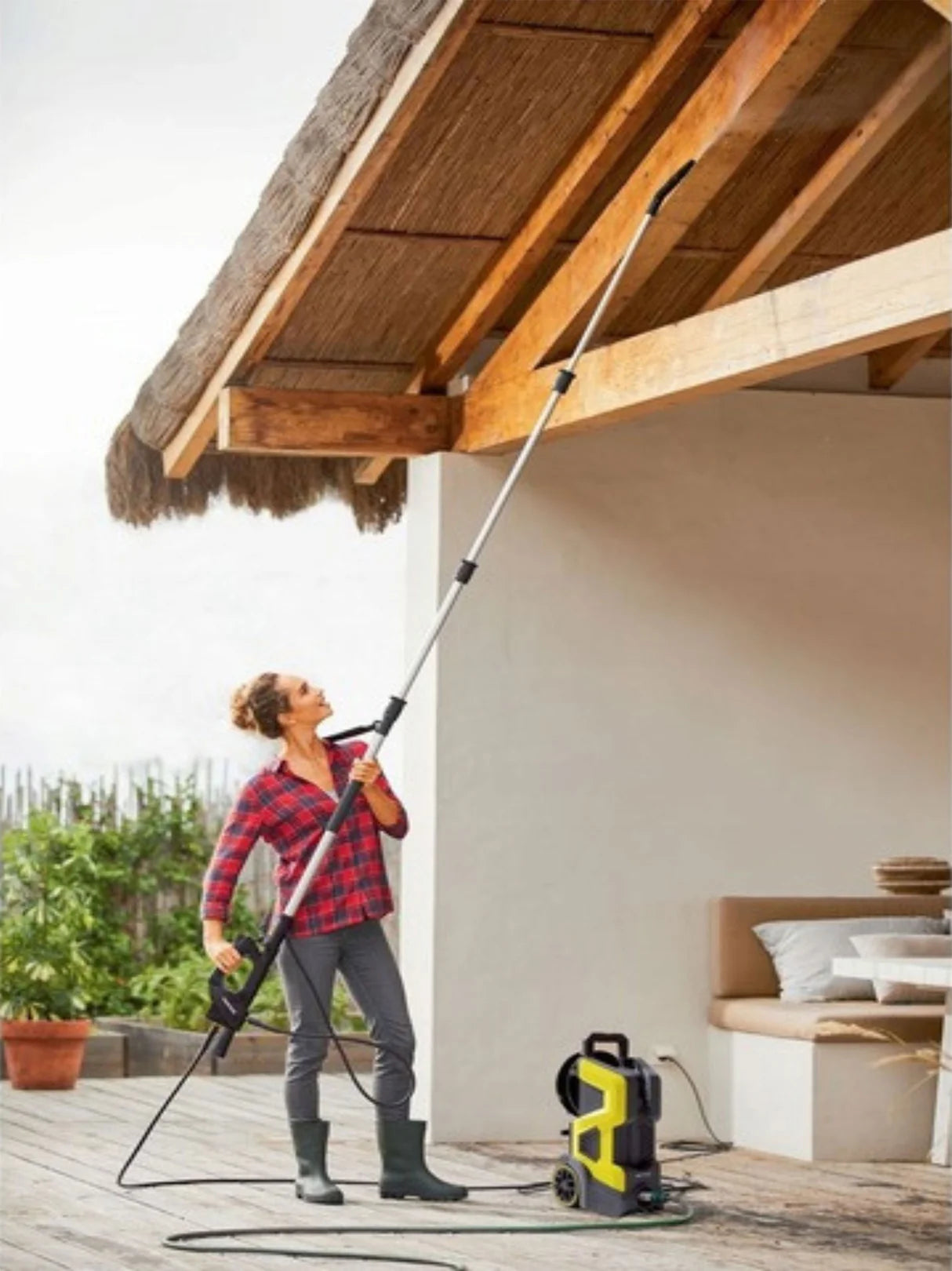 Parkside Telescopic Nozzle për Larës me Presion - PTL 4 B3 (deri në 5 m)