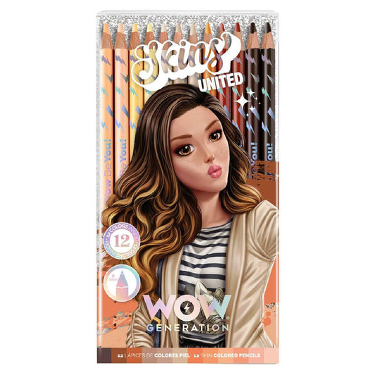 Wow Generation – Set prej 12 lapsash ngjyrash (Modele të ndryshme)