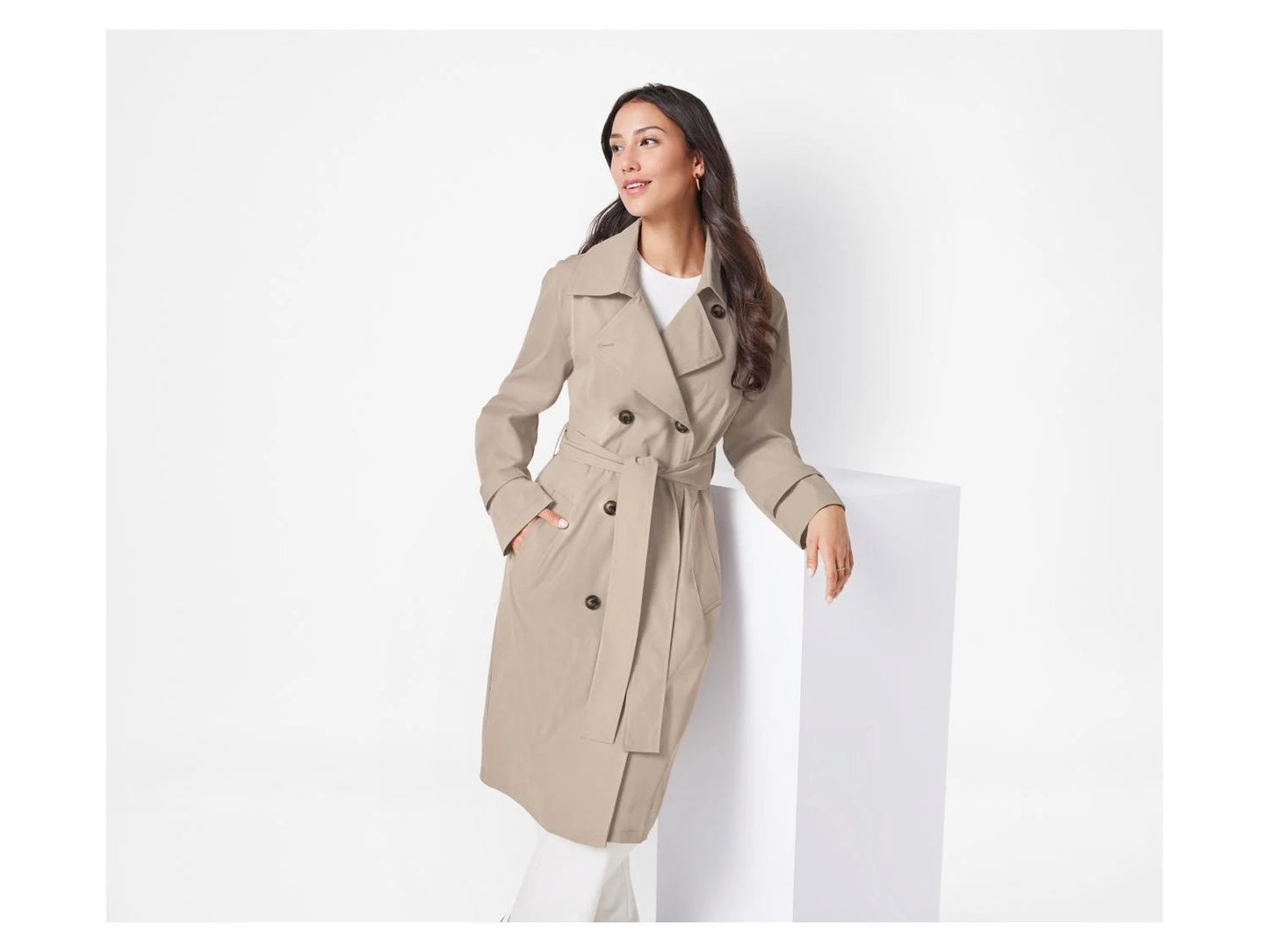 esmara® Trench për Femra - Bezhe L (44/46)