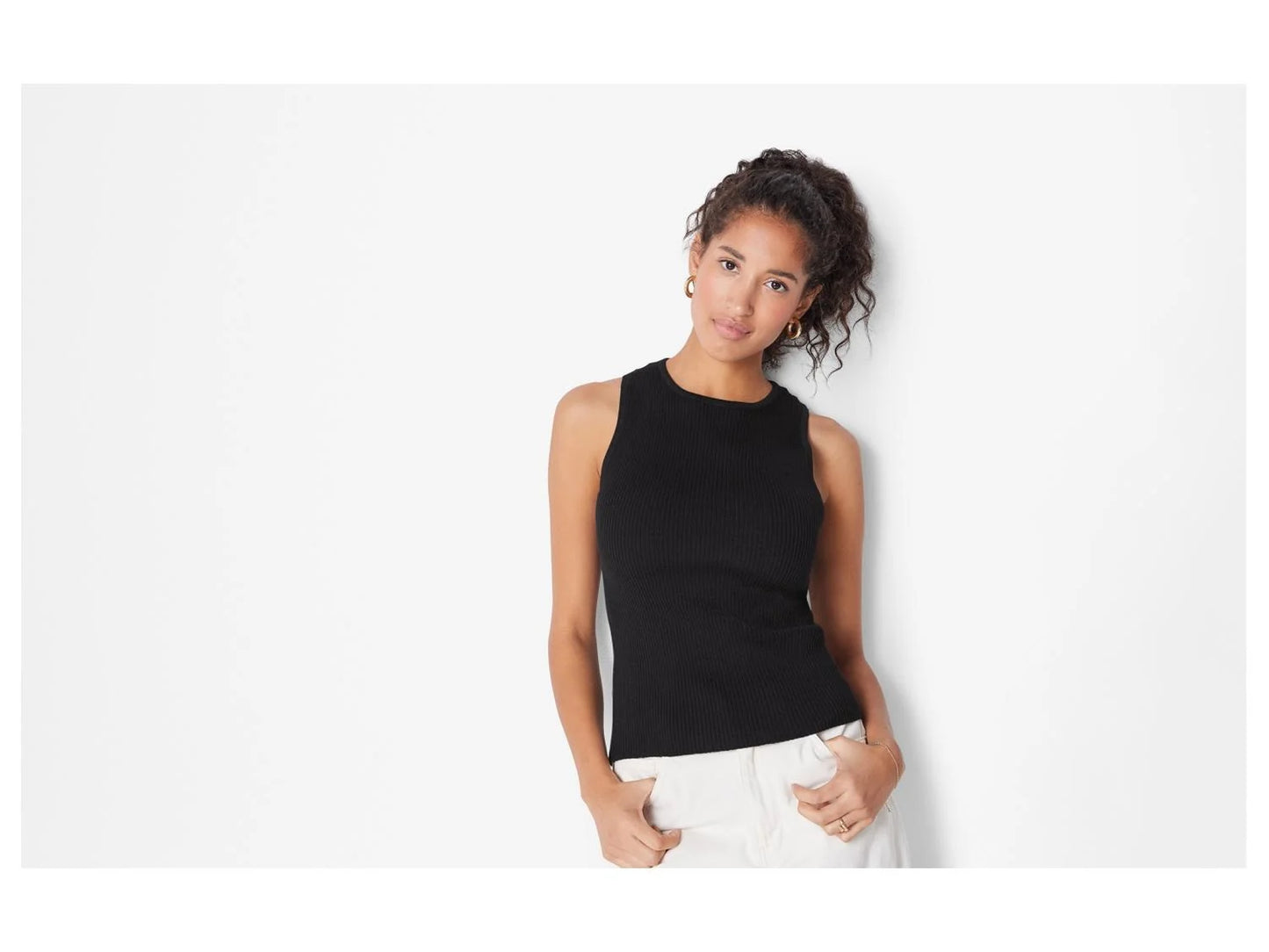 Bluzë për Femra - Ribbed Fit XS (32-34)