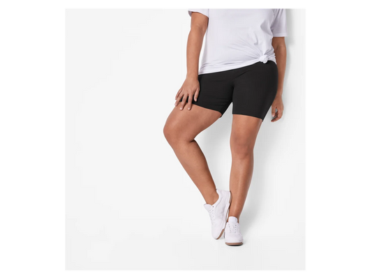 Leggings të Shkurtra për Femra ESMARA - Zeze L (44/46)