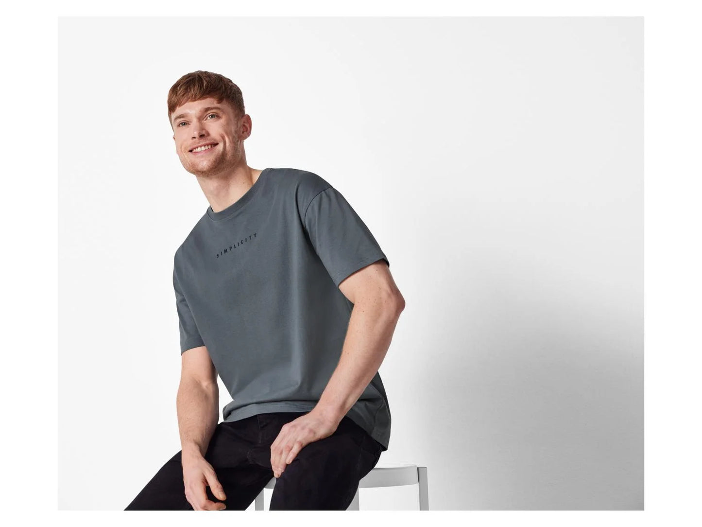 T-shirt Oversize për Meshkuj - 100% Pambuk M (48-50)
